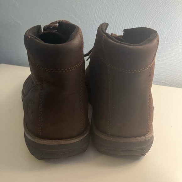 Timberland Edgemont Chukka Ankle Boots Brown Suede Lace Up - Picture 7 of 14